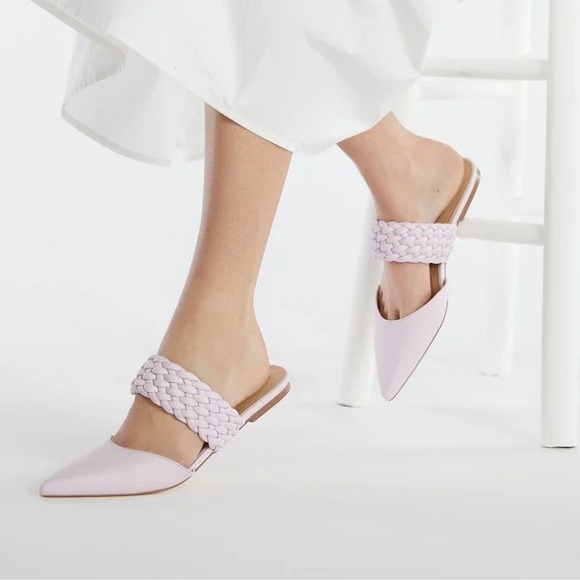 JustFab Shoes - Just Fab Lilac Alanis Pointed Toe Flat